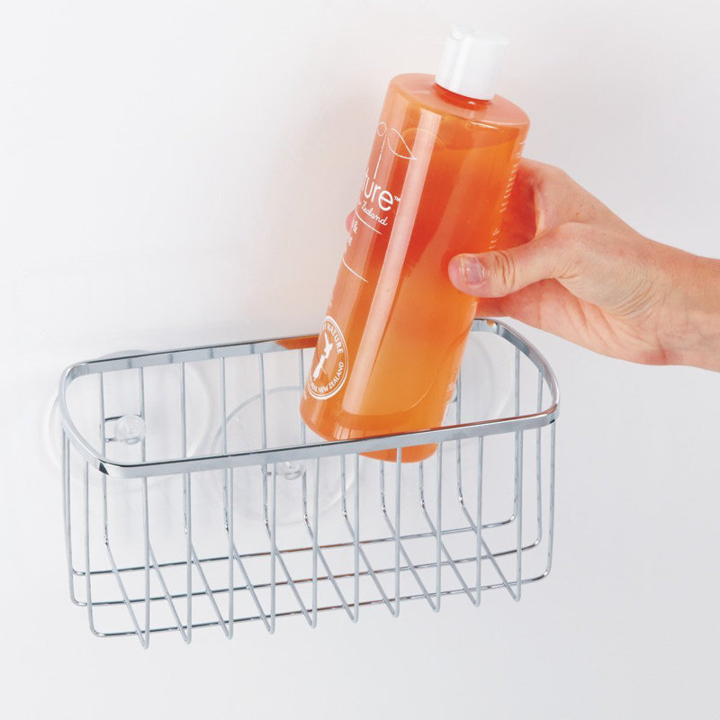 iDesign Suction Shower Caddy & Reviews Wayfair